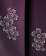 卒業式袴単品レンタル[刺繍]紫×濃紫ぼかしに桜刺繍[身長151-155cm]No.629